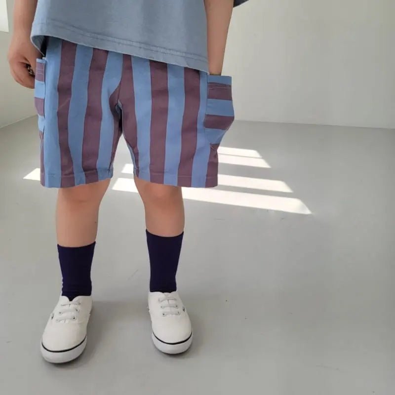 Blue Line Shorts find Stylish Fashion for Little People- at Little Foxx Concept Store