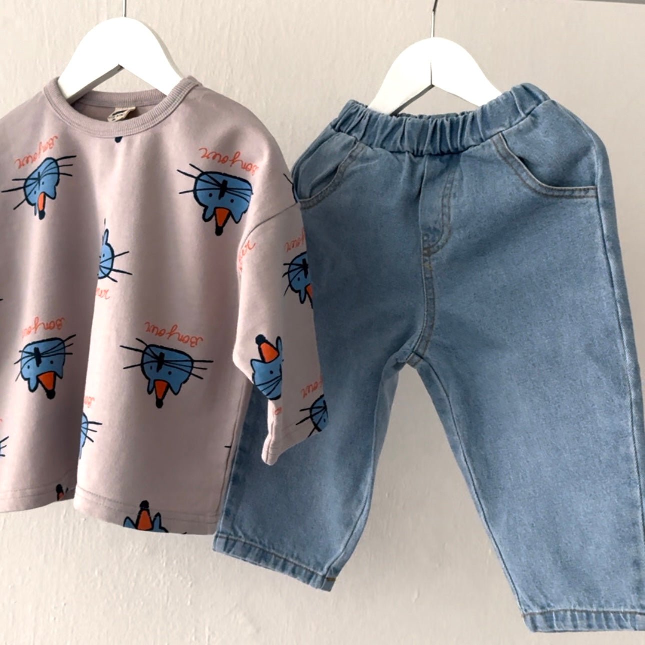 Bonjour Cat Tee find Stylish Fashion for Little People- at Little Foxx Concept Store
