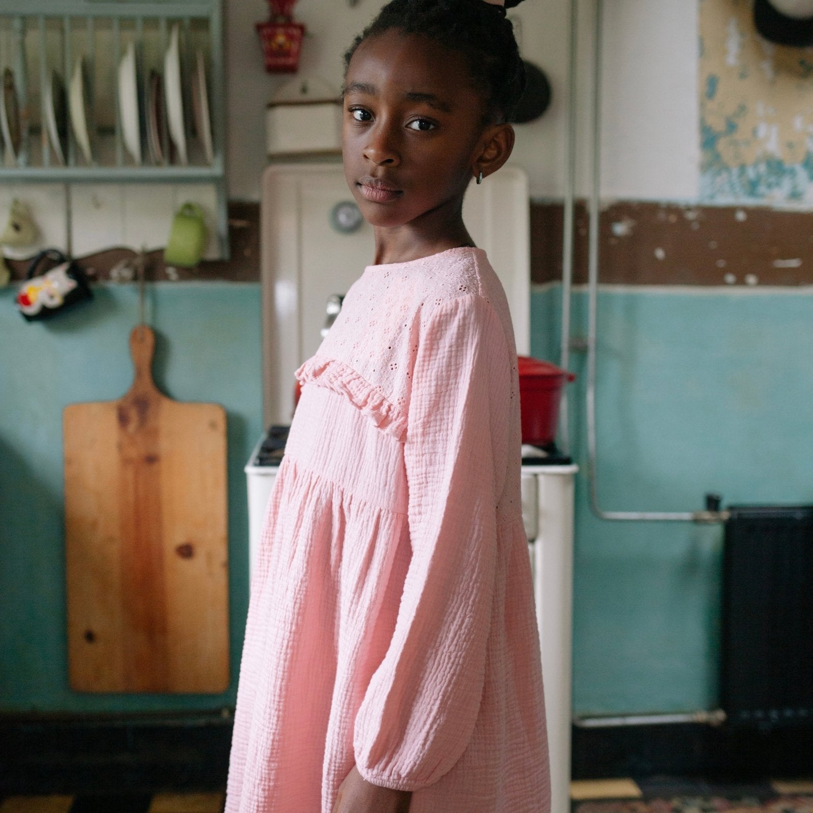 Bonnie Dress - Pale Pink find Stylish Fashion for Little People- at Little Foxx Concept Store