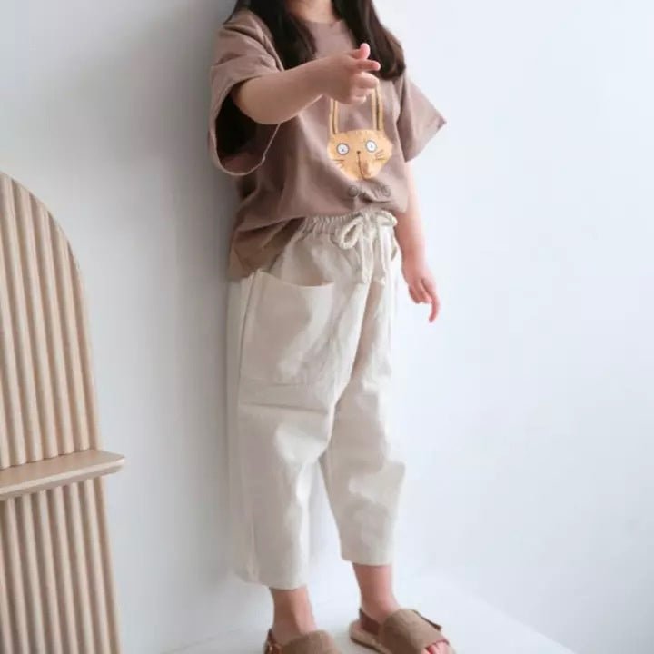 Cami Pocket Pants find Stylish Fashion for Little People- at Little Foxx Concept Store