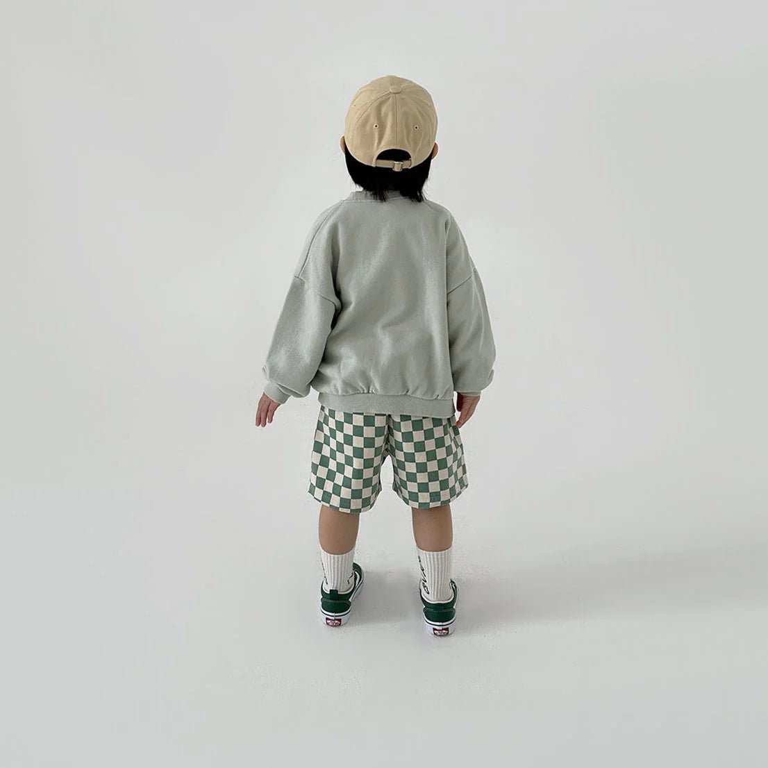 Checker Board Shorts find Stylish Fashion for Little People- at Little Foxx Concept Store