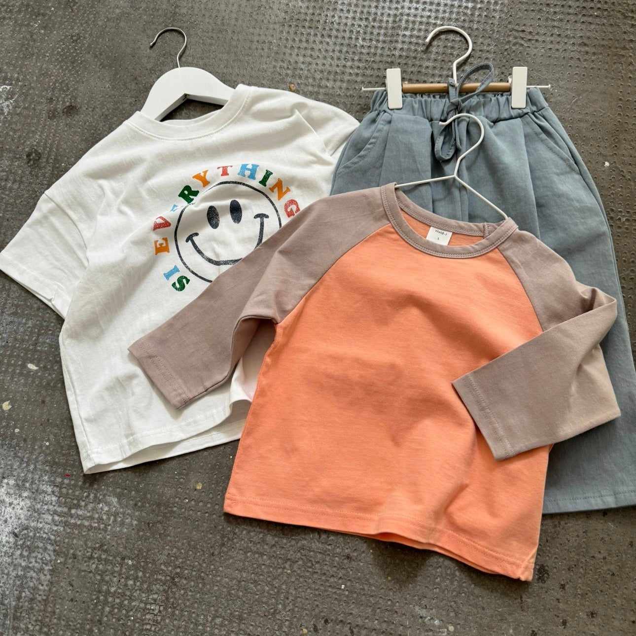 Color Raglan Tee find Stylish Fashion for Little People- at Little Foxx Concept Store