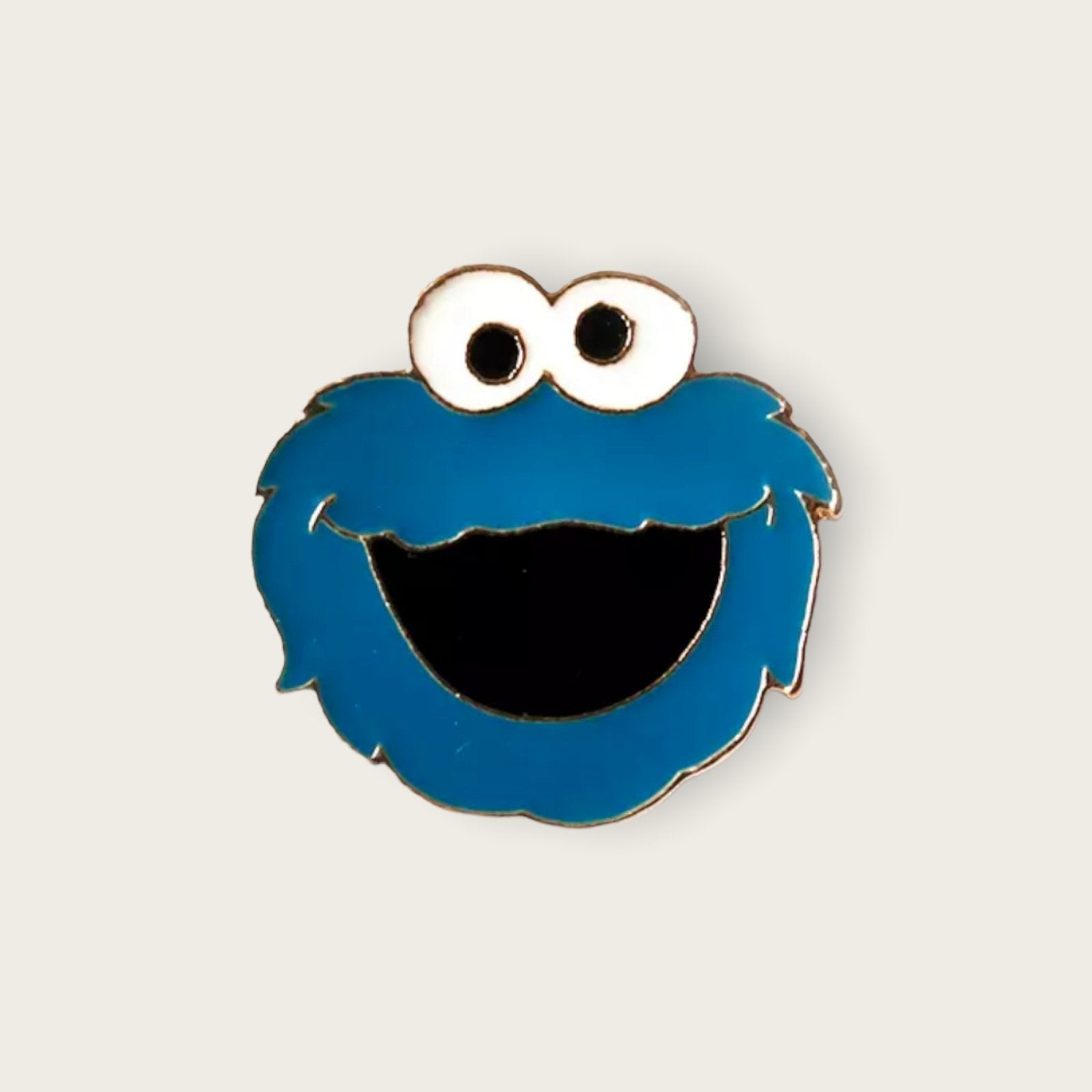 Cookie Monster Emaille Pin find Stylish Fashion for Little People- at Little Foxx Concept Store