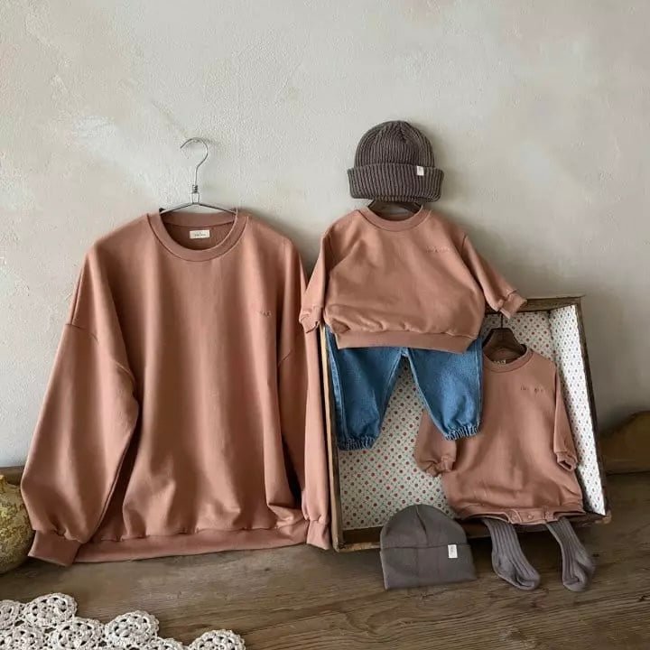 Day Sweatshirt - Rust find Stylish Fashion for Little People- at Little Foxx Concept Store