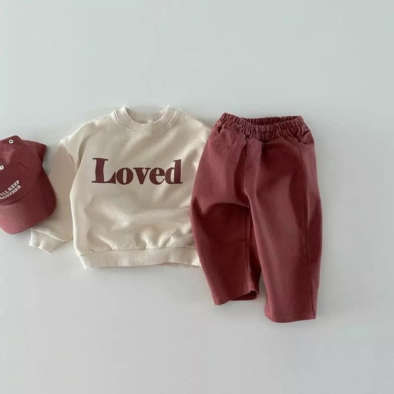 Denim Chino - Brick find Stylish Fashion for Little People- at Little Foxx Concept Store