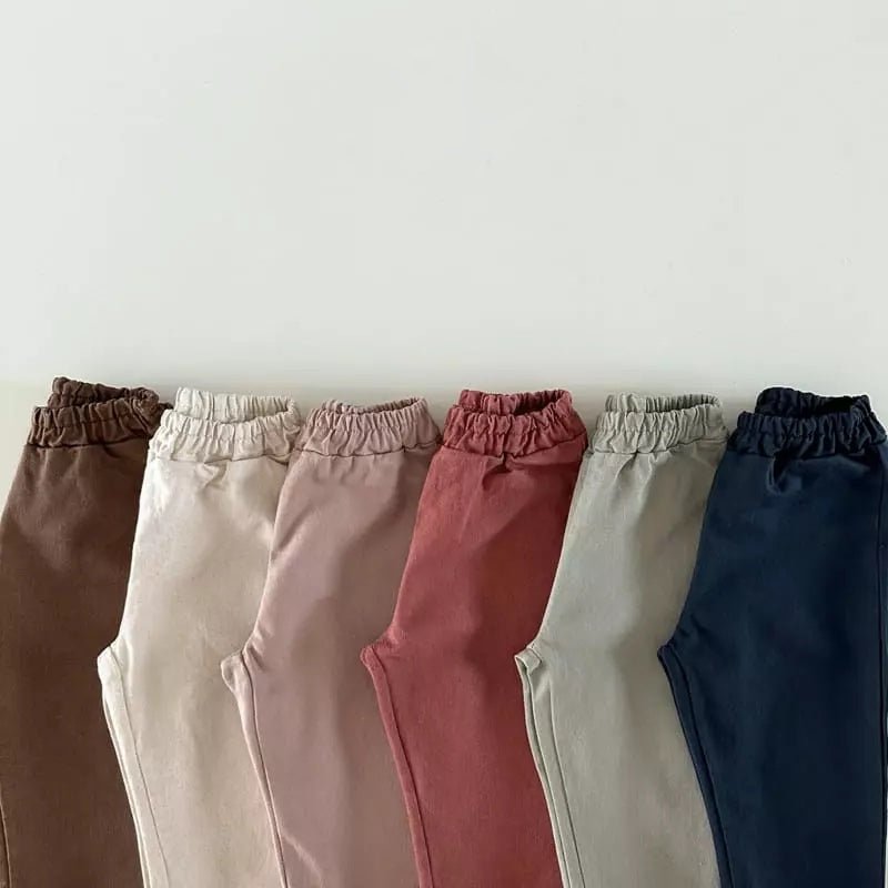 Denim Chino - Brown find Stylish Fashion for Little People- at Little Foxx Concept Store