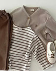 Denim Chino - Brown find Stylish Fashion for Little People- at Little Foxx Concept Store