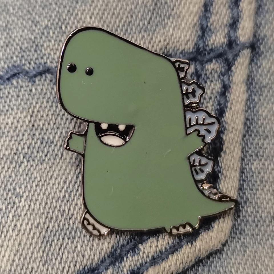 Dino Emaille Pin find Stylish Fashion for Little People- at Little Foxx Concept Store
