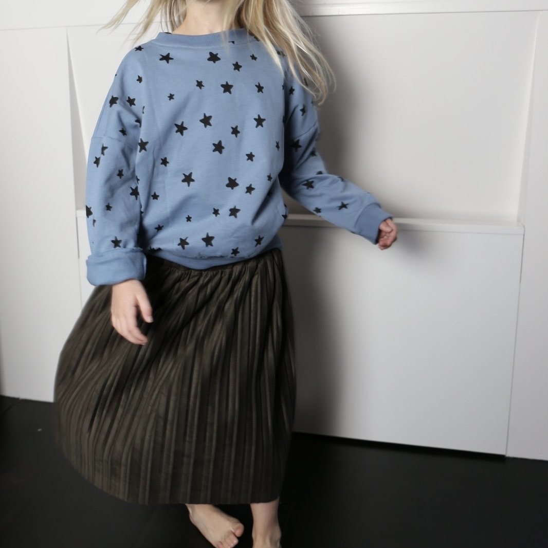 Donna Plisse Rock find Stylish Fashion for Little People- at Little Foxx Concept Store