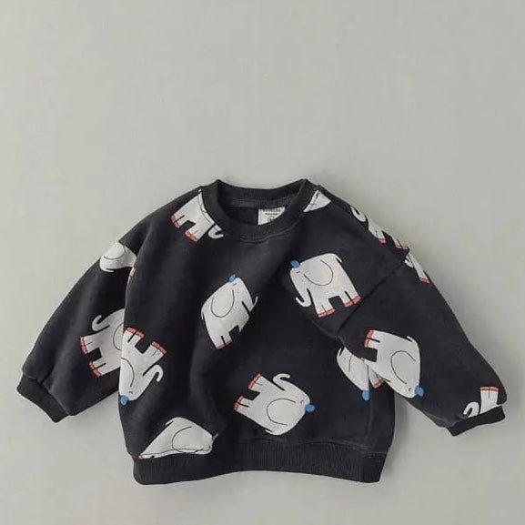 Elephant Top Bottom Set find Stylish Fashion for Little People- at Little Foxx Concept Store