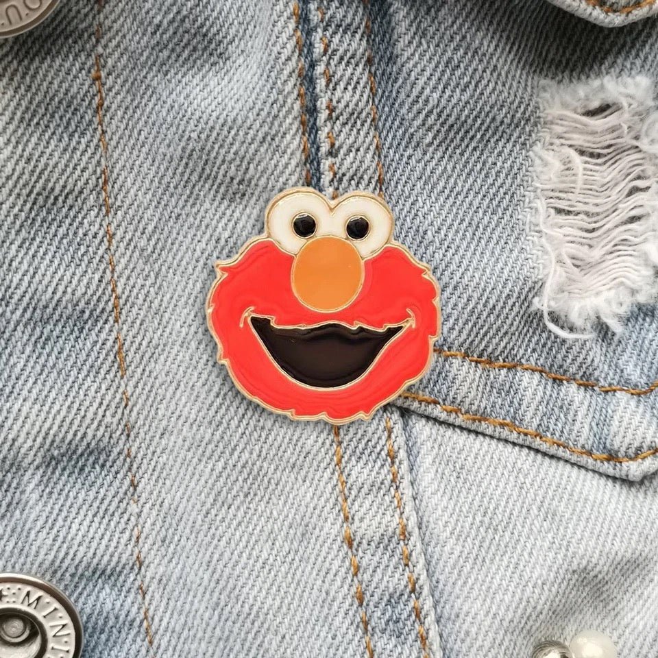 Elmo Emaille Pin find Stylish Fashion for Little People- at Little Foxx Concept Store