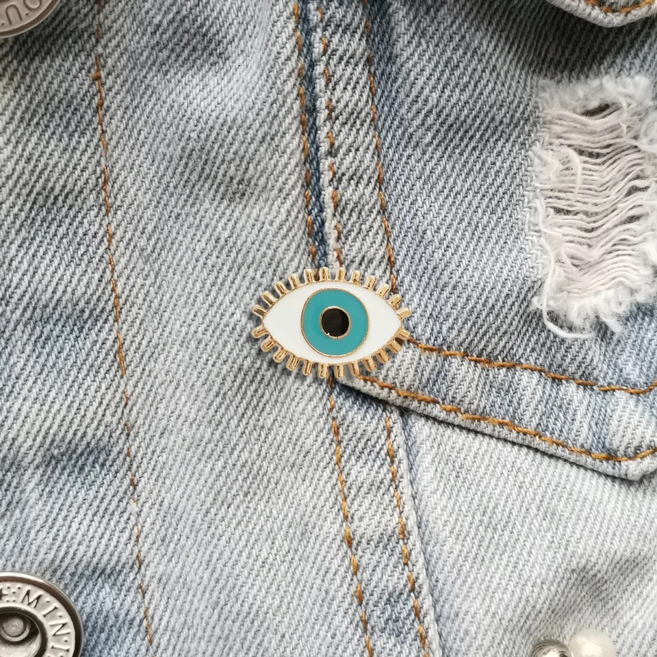 Eye Emaille Pin find Stylish Fashion for Little People- at Little Foxx Concept Store