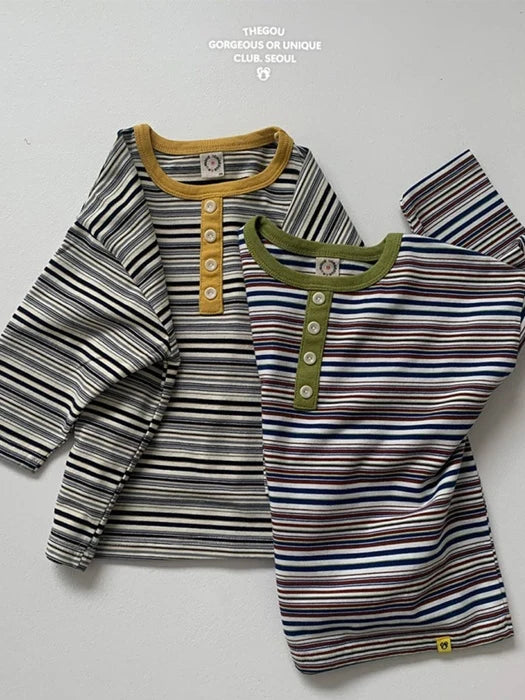 Multi Stripe Tee_byLittleFox_jetztvorbestellen