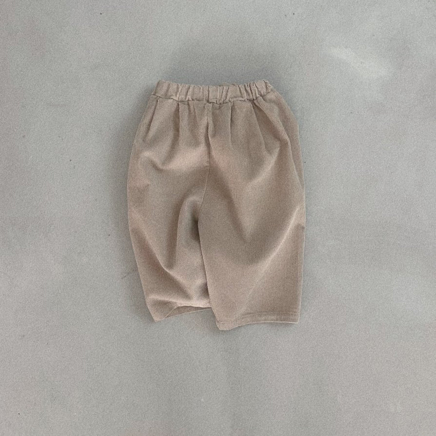 Finger Pants - Corduroy Beige find Stylish Fashion for Little People- at Little Foxx Concept Store