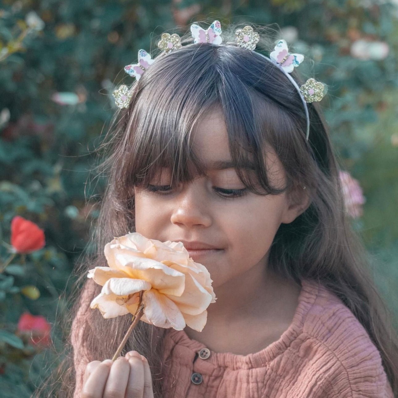 Flora Butterfly Headband find Stylish Fashion for Little People- at Little Foxx Concept Store
