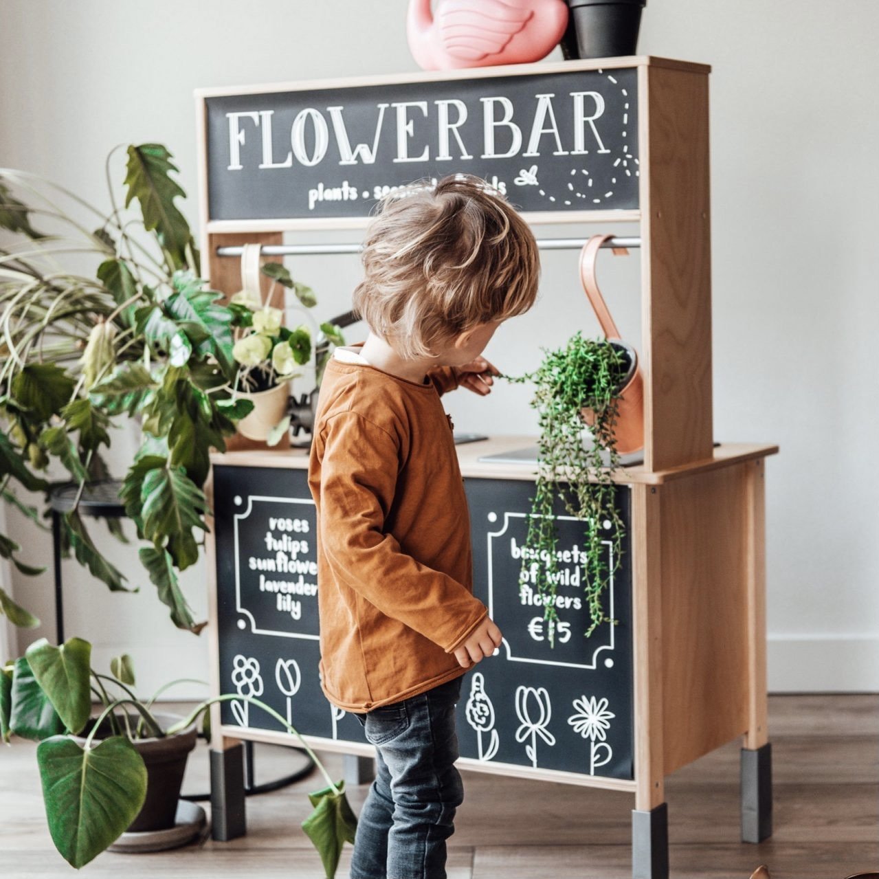 Flower Bar Sticker Set Ikea Düktig find Stylish Fashion for Little People- at Little Foxx Concept Store
