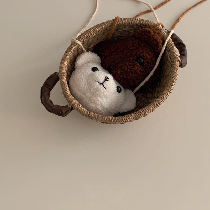 Fluffy Teddy Bear Tasche - Milk find Stylish Fashion for Little People- at Little Foxx Concept Store