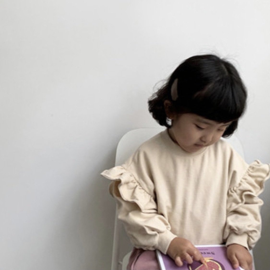 Frill Sweater find Stylish Fashion for Little People- at Little Foxx Concept Store