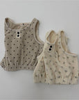 Little Foxx – Bebe Dot Mango Sleeveless