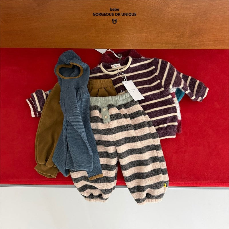 Little Foxx – Bebe Town Striped Pants
