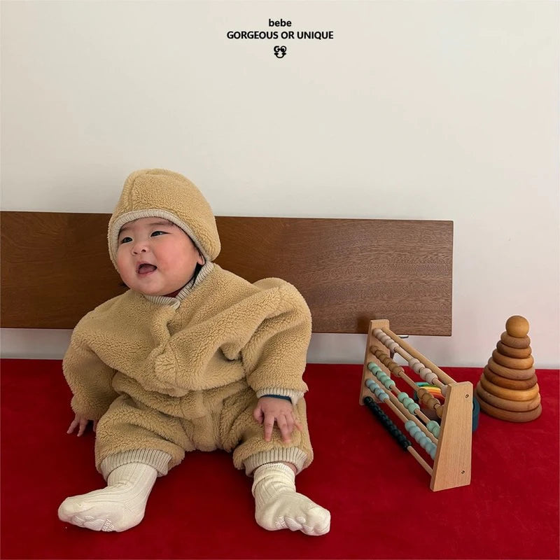 Little Foxx – Bebe Chichi Fur Suit Hat Set