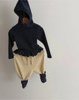 Little Foxx – Bebe Soft Hood Turtleneck Tee