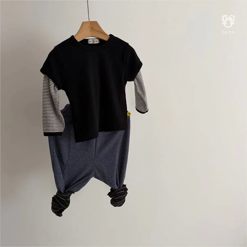 Little Foxx – B Two-Piece Tee