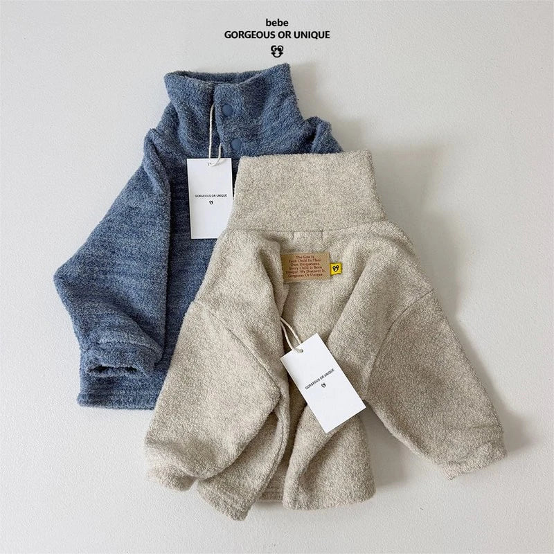 Little Foxx – Bebe Soft Mock Neck Tee