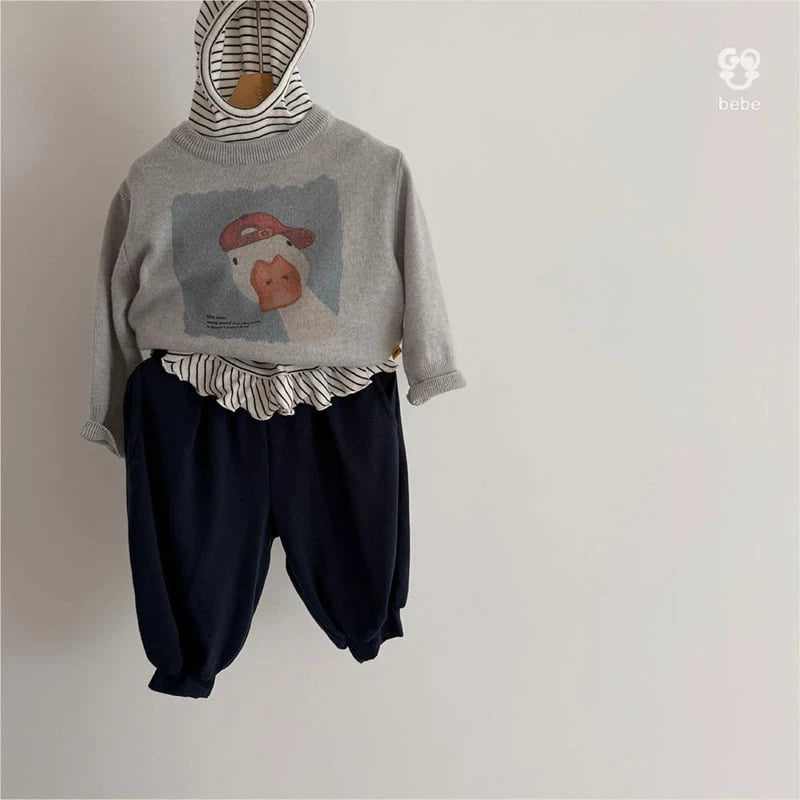 Little Foxx – Bebe Soft Hood Turtleneck Tee