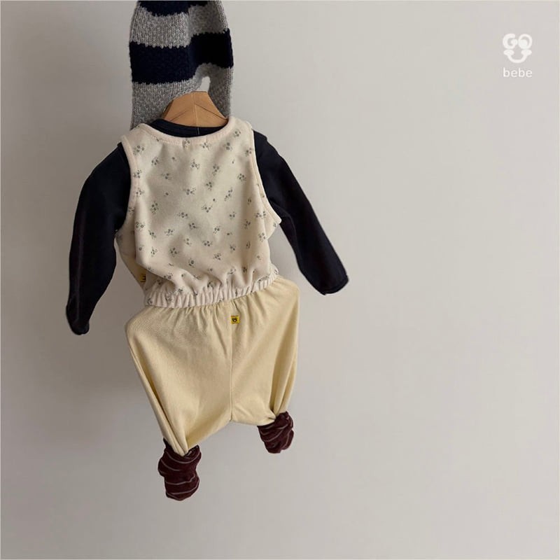 Little Foxx – Bebe Dot Mango Sleeveless