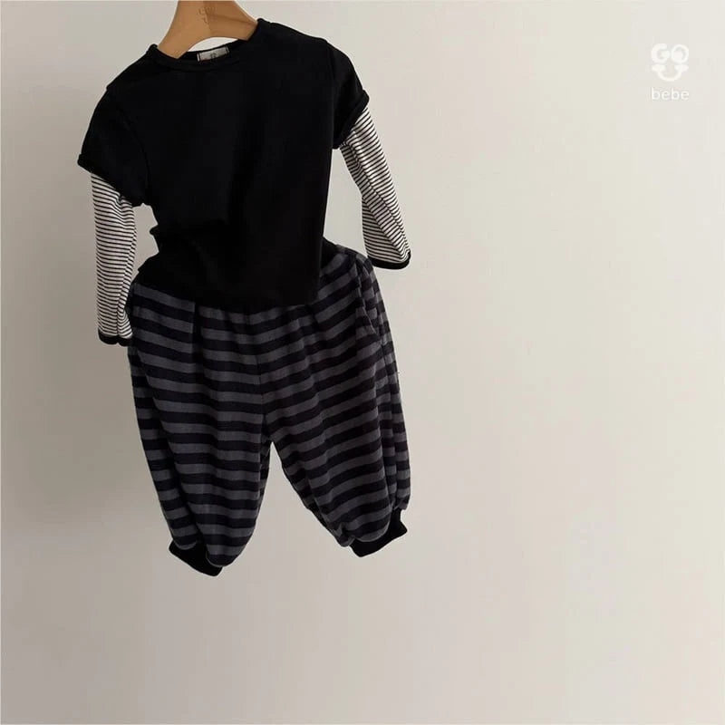 Little Foxx – B Two-Piece Tee