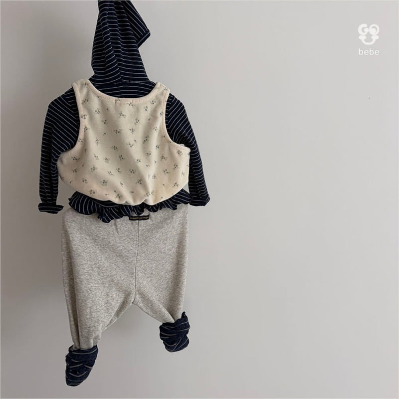 Little Foxx – Bebe Dot Mango Sleeveless