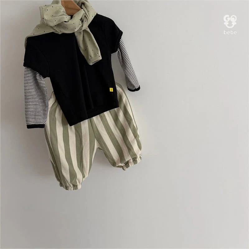 Little Foxx – B Two-Piece Tee