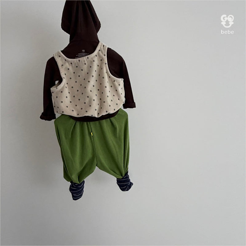 Little Foxx – Bebe Dot Mango Sleeveless