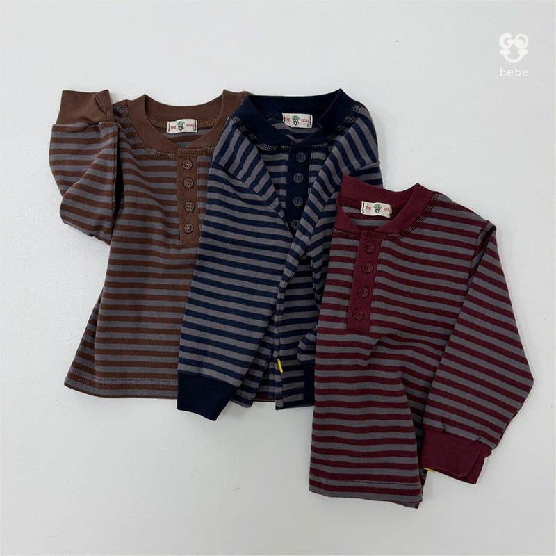 Little Foxx – B Open Stripe Tee
