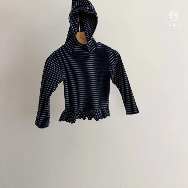 Little Foxx – Bebe Soft Hood Turtleneck Tee