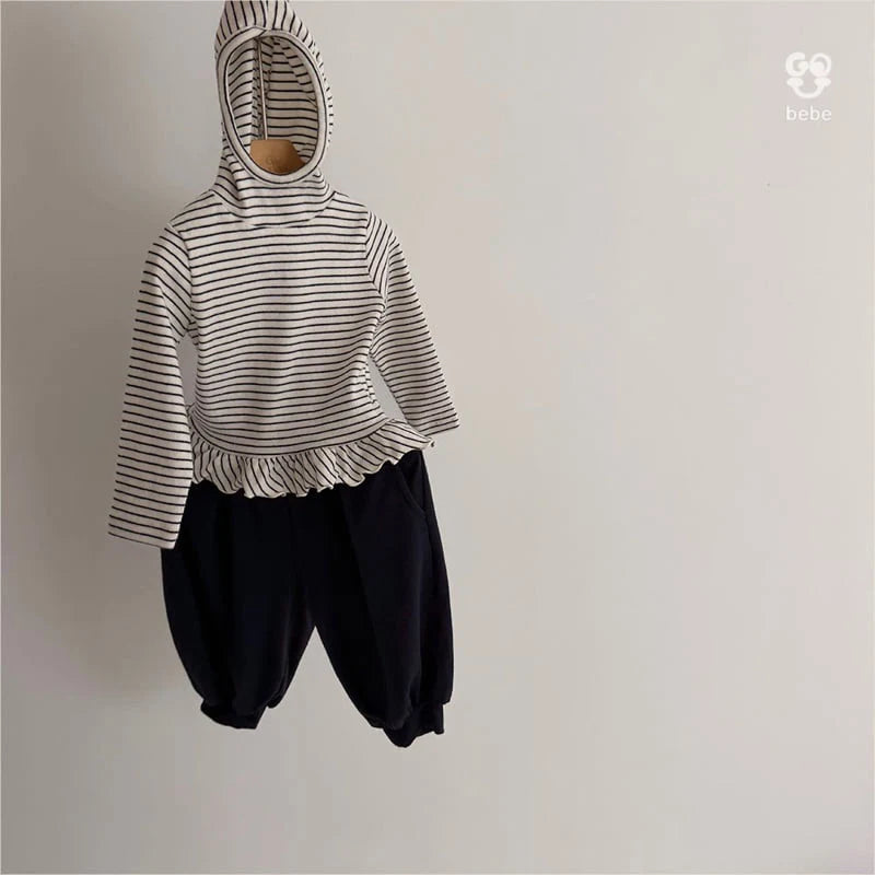 Little Foxx – Bebe Soft Hood Turtleneck Tee
