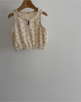 Little Foxx – Bebe Dot Mango Sleeveless
