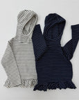 Little Foxx – B Flowy Hooded Turtleneck Tee