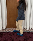 Little Foxx – Flowy Hooded Turtleneck Tee
