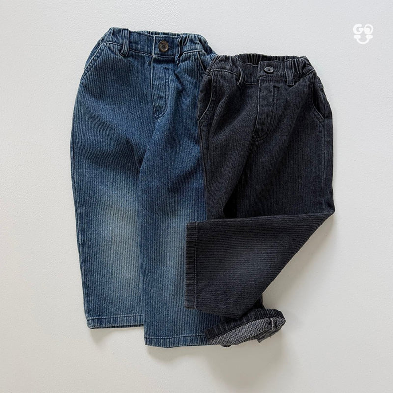 Little Foxx – Fine Grain Denim Pants