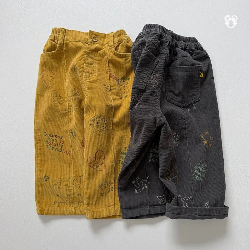 Little Foxx – Paint Diary Pants