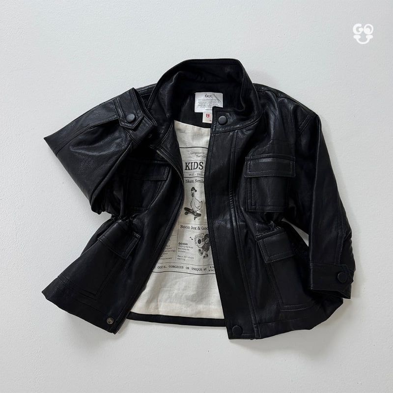 Little Foxx – Dundun Vegan Leather Jacket