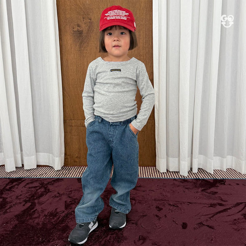 Little Foxx – Fine Grain Denim Pants