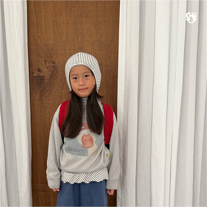 Little Foxx – Flowy Hooded Turtleneck Tee