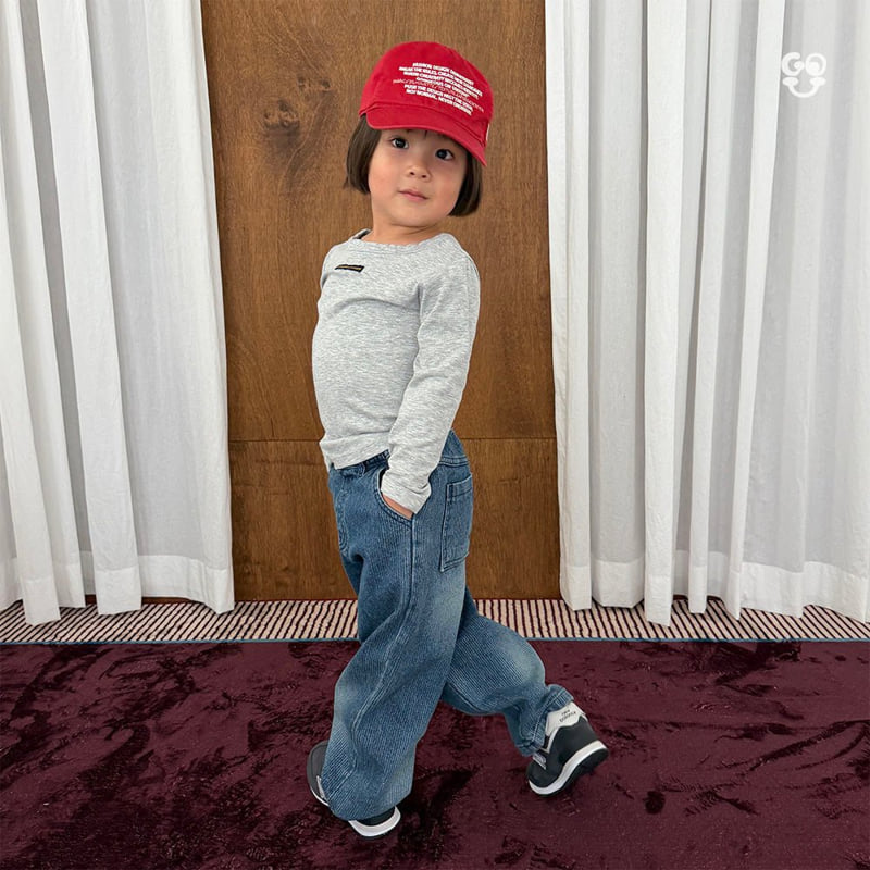 Little Foxx – Fine Grain Denim Pants