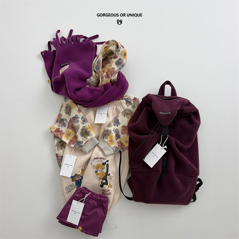 Little Foxx – Flower Hooded Zip-up
