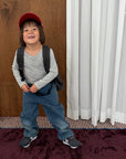 Little Foxx – Fine Grain Denim Pants