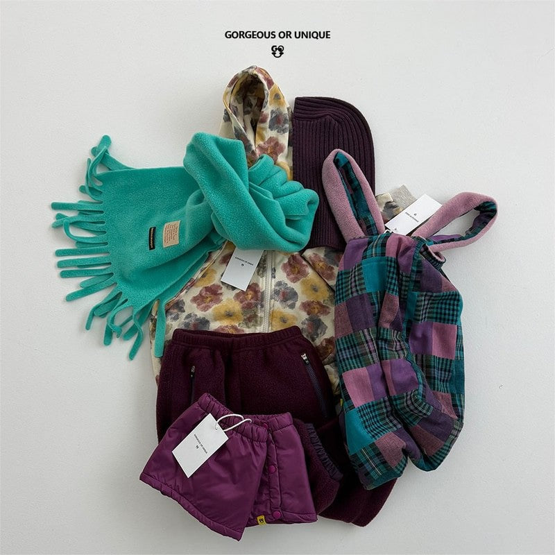 Little Foxx – Flower Hooded Zip-up