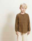 Grow Check Hemd - Khaki find Stylish Fashion for Little People- at Little Foxx Concept Store